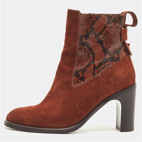 see by chloe brown boots|chloe original perfume boots.